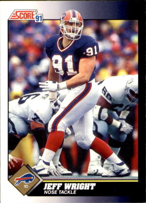 1991 Score #493 Jeff Wright