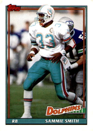 1991 Topps #124 Sammie Smith