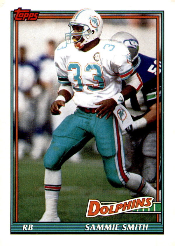 1991 Topps #124 Sammie Smith