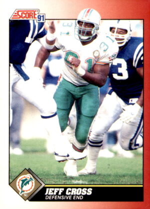 1991 Score #191 Jeff Cross