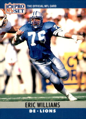 1990 Pro Set FACT Cincinnati #105 Eric Williams