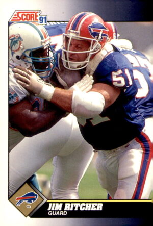 1991 Score #474 Jim Ritcher