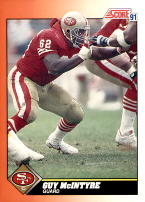 1991 Score #443 Guy McIntyre