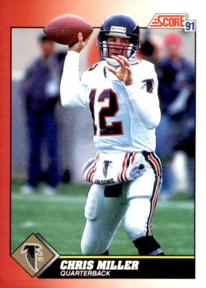 1991 Score #219 Chris Miller