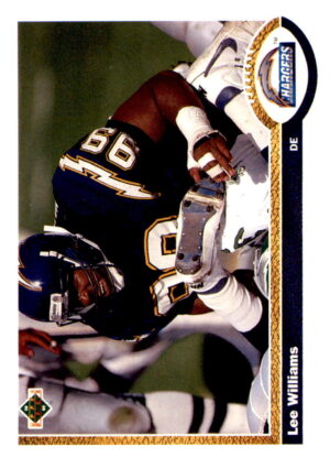 1991 Upper Deck #341b Lee Williams