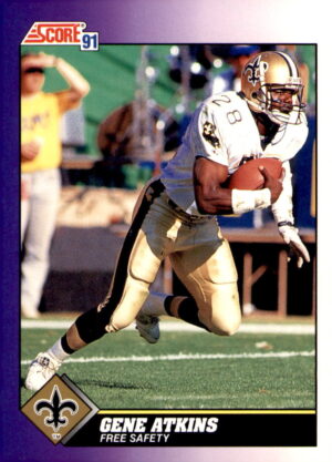 1991 Score #617 Gene Atkins
