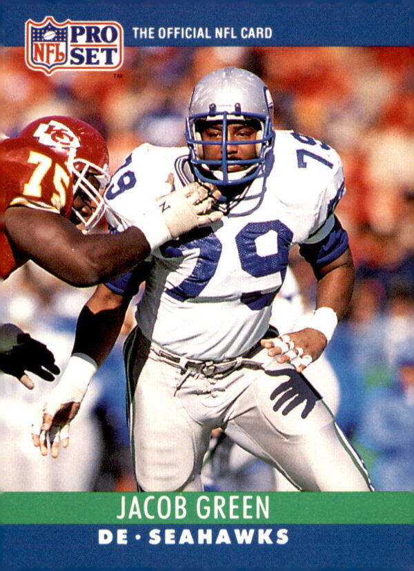 1990 Pro Set #301 Jacob Green