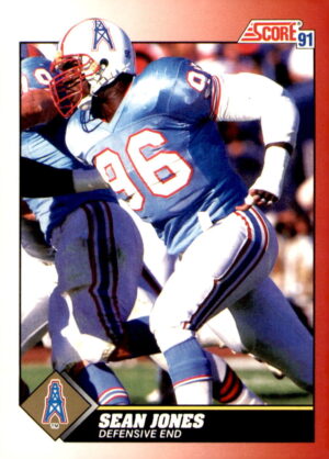 1991 Score #196 Sean Jones