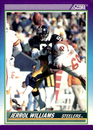 1990 Score #501 Jerrol Williams