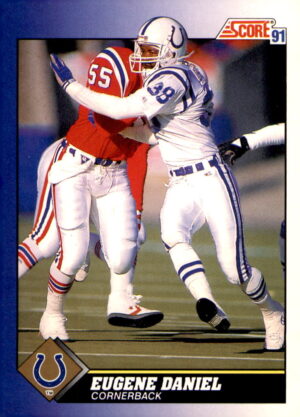 1991 Score #38 Eugene Daniel
