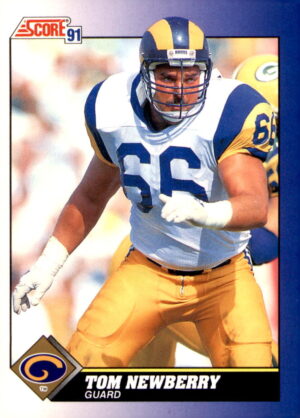 1991 Score #66 Tom Newberry