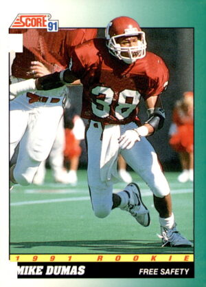 1991 Score #314 Mike Dumas