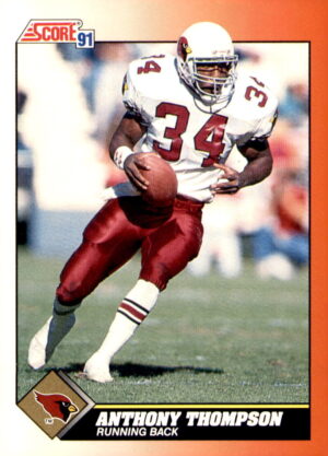 1991 Score #437 Anthony Thompson