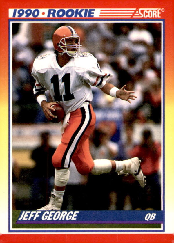 1990 Score #634 Jeff George