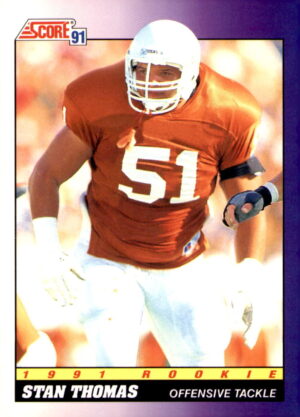1991 Score #609 Stan Thomas