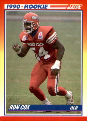 1990 Score #647 Ron Cox