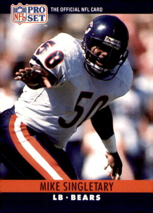 1990 Pro Set FACT Cincinnati #57 Mike Singletary