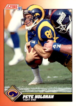 1991 Score #388 Pete Holohan