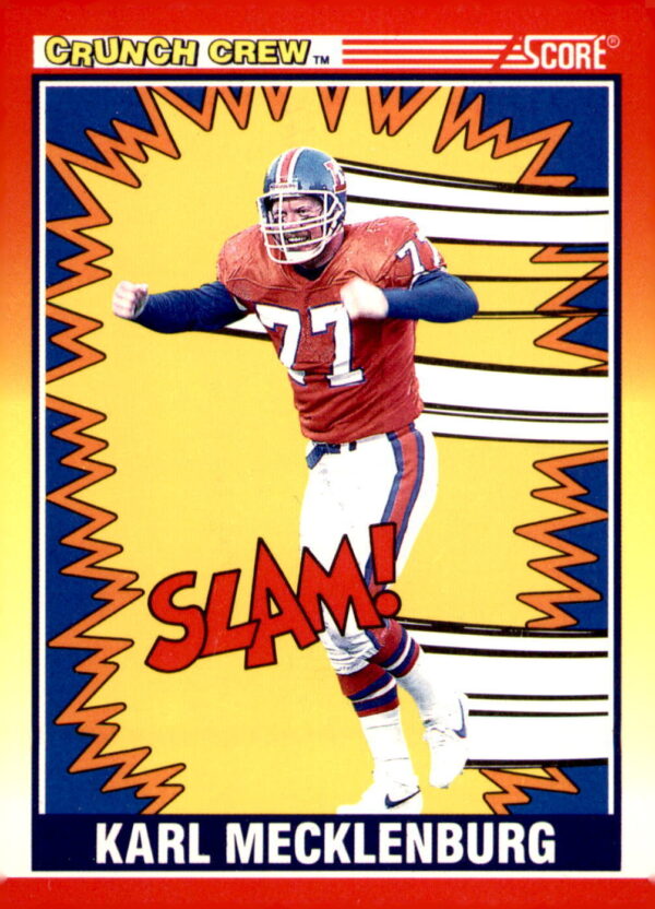 1990 Score #551 Karl Mecklenburg