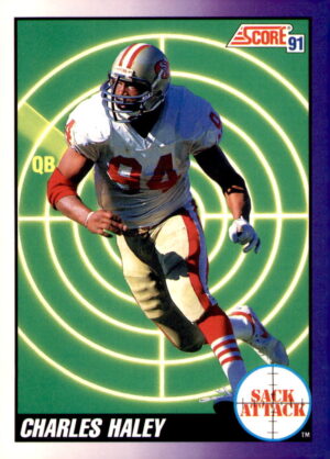 1991 Score #656 Charles Haley