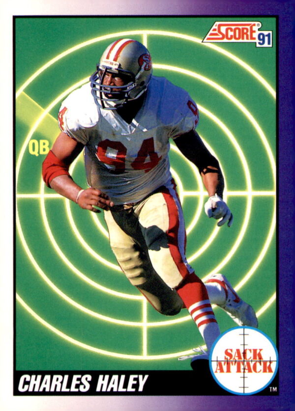 1991 Score #656 Charles Haley