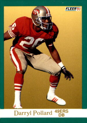 1991 Fleer #361 Darryl Pollard