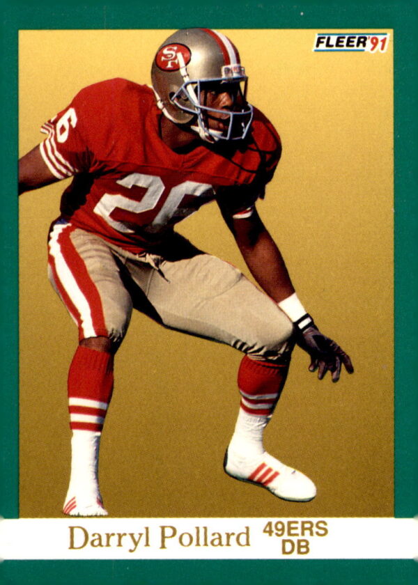 1991 Fleer #361 Darryl Pollard