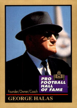 1991 Enor Pro Football HOF #55 George Halas