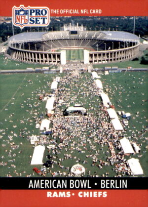 1990 Pro Set #782 American Bowl: Berlin