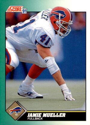 1991 Score #296 Jamie Mueller
