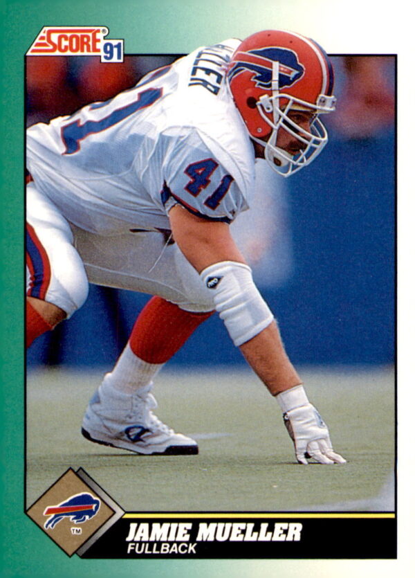 1991 Score #296 Jamie Mueller