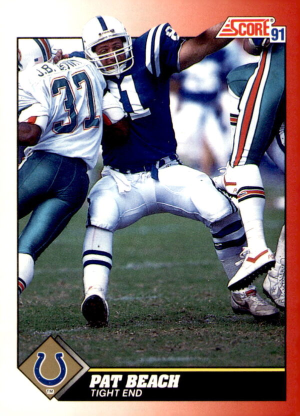 1991 Score #137 Pat Beach