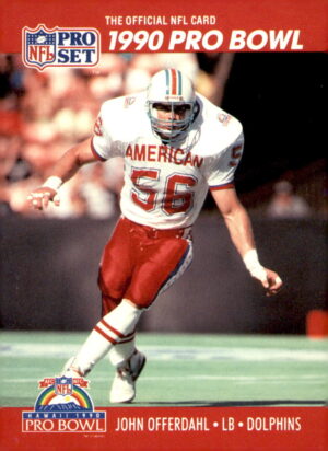 1990 Pro Set #362 John Offerdahl