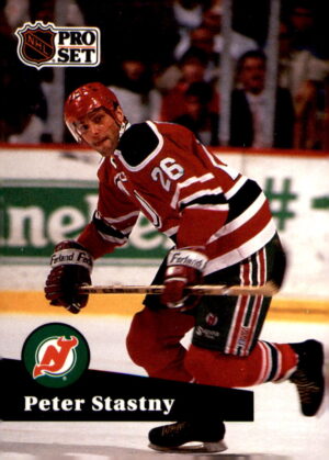 1991-92 Pro Set #143 Peter Stastny