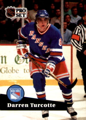 1991-92 Pro Set  #160 Darren Turcotte