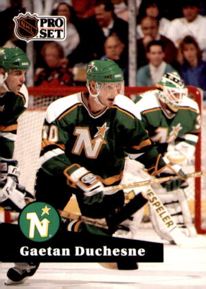 1991-92 Pro Set #110 Gaetan Duchesne