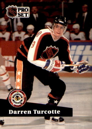 1991-92 Pro Set #310 Darren Turcotte