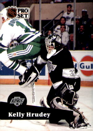 1991-92 Pro Set  #102 Kelly Hrudey