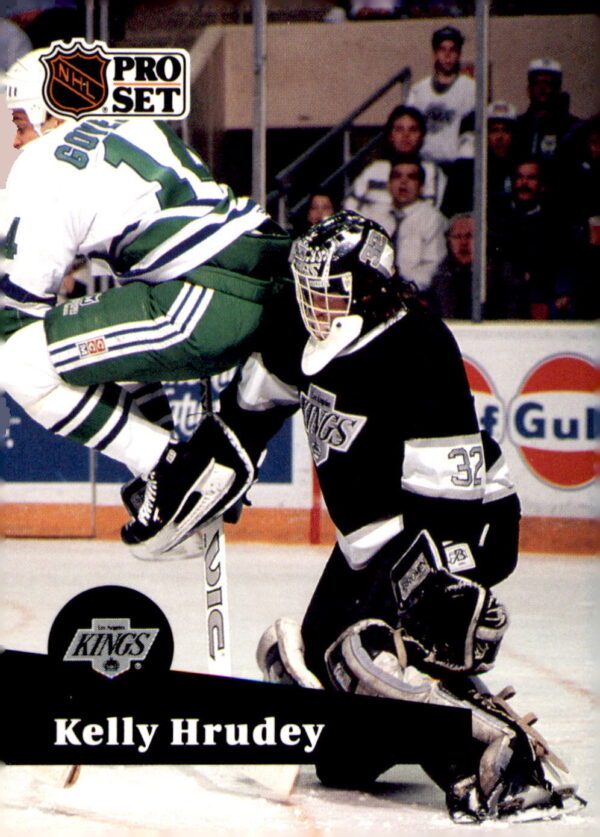 1991-92 Pro Set  #102 Kelly Hrudey