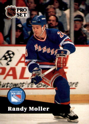 1991-92 Pro Set  #163 Randy Moller