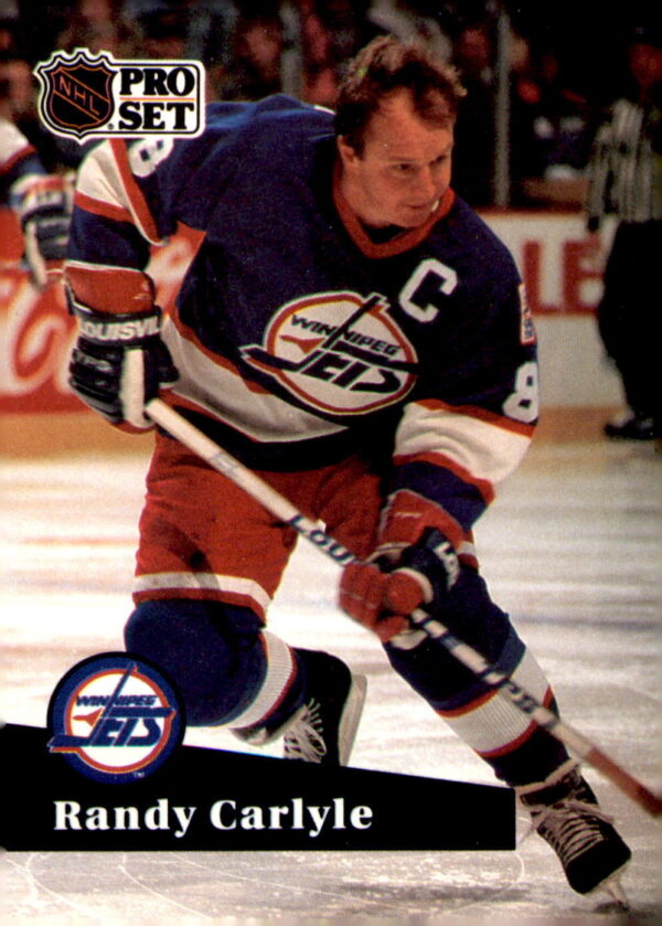 1991-92 Pro Set #273 Randy Carlyle