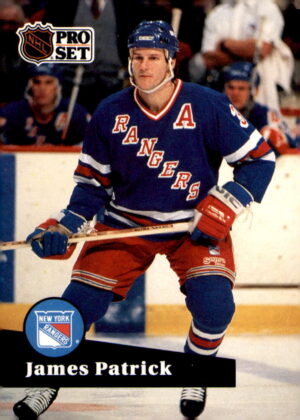 1991-92 Pro Set  #164 James Patrick