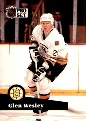 1991-92 Pro Set #1 Glen Wesley