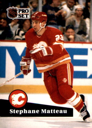 1991-92 Pro Set #27 Stephane Matteau