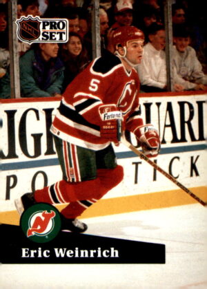 1991-92 Pro Set #133 Eric Weinrich