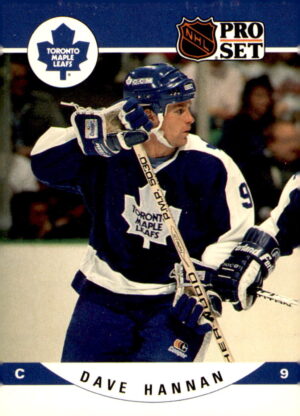 1990-91 Pro Set #535 Dave Hannan