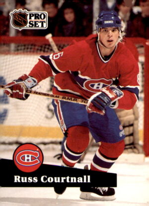 1991-92 Pro Set #126 Russ Courtnall
