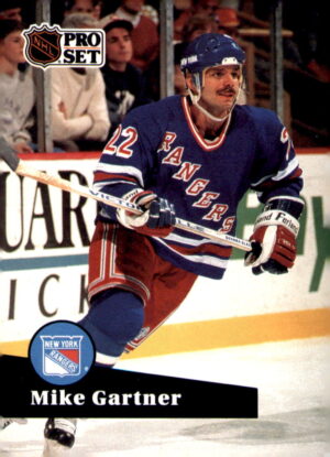 1991-92 Pro Set #167 Mike Gartner