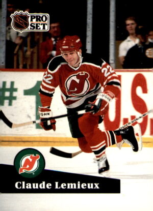1991-92 Pro Set  #135 Claude Lemieux