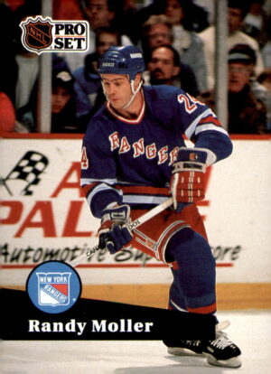1991-92 Pro Set  #163 Randy Moller
